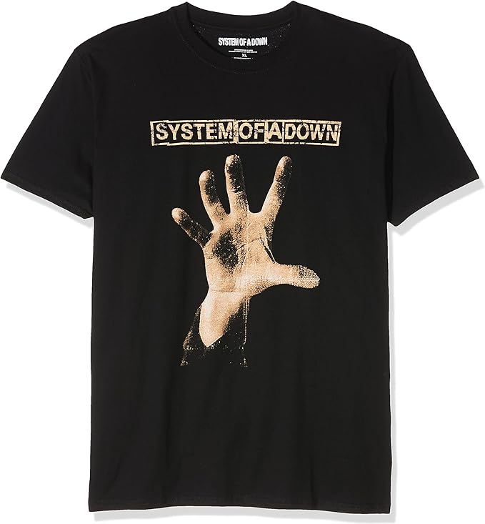 System of a Down Hand Mens T Shirt Black