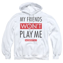 Load image into Gallery viewer, Monopoly My Friends Mens Hoodie White