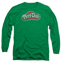 Load image into Gallery viewer, Play Doh Lid Mens Long Sleeve Shirt Kelly Green