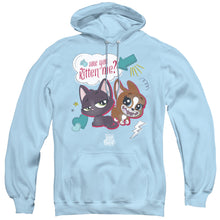 Load image into Gallery viewer, Littlest Pet Shop Are You Kitten Me Mens Hoodie Light Blue