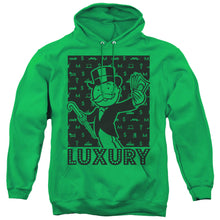 Load image into Gallery viewer, Monopoly Luxury Mens Hoodie Kelly Green