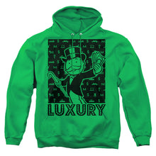 Load image into Gallery viewer, Monopoly Luxury Mens Hoodie Kelly Green