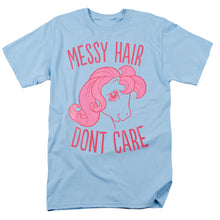 Load image into Gallery viewer, My Little Pony Retro Messy Hair Mens T Shirt Light Blue