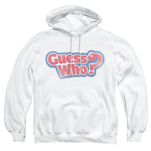 Load image into Gallery viewer, Guess Who Guess Who Distressed Logo Mens Hoodie White