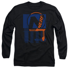 Load image into Gallery viewer, Nerf Grid Mens Long Sleeve Shirt Black