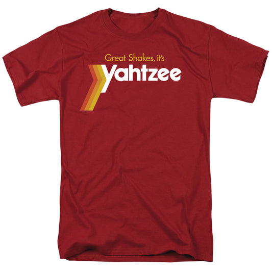Yahtzee Great Shakes Mens T Shirt Cardinal