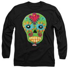 Load image into Gallery viewer, Play Doh Sugar Skull Mens Long Sleeve Shirt Black