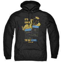 Load image into Gallery viewer, Monopoly Its Good To Be King No Logo Mens Hoodie Black