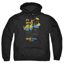 Load image into Gallery viewer, Monopoly Its Good To Be King No Logo Mens Hoodie Black