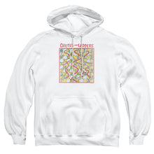 Load image into Gallery viewer, Chutes And Ladders 79 Game Board Mens Hoodie White