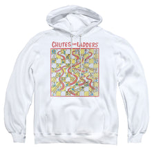 Load image into Gallery viewer, Chutes And Ladders 79 Game Board Mens Hoodie White