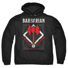 Load image into Gallery viewer, Dungeons And Dragons Barbarian Mens Hoodie Black
