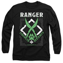 Load image into Gallery viewer, Dungeons And Dragons Ranger Mens Long Sleeve Shirt Black Officially Licensed