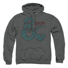 Load image into Gallery viewer, Dungeons And Dragons Ampersand Classes Mens Hoodie Charcoal