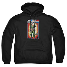 Load image into Gallery viewer, G.I. Joe Lady Jaye Card Mens Hoodie Black