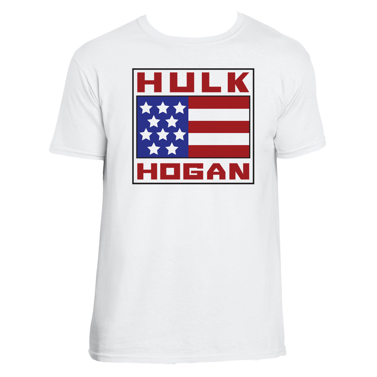 Hulk Hogan 4th of July Mens T Shirt White