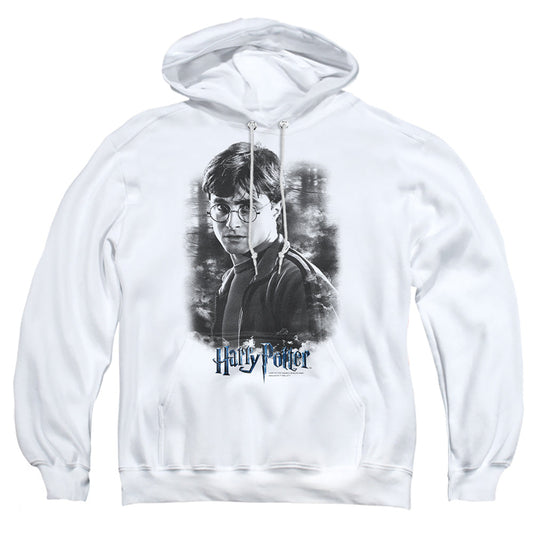 Harry Potter Harry In The Woods Mens Hoodie White