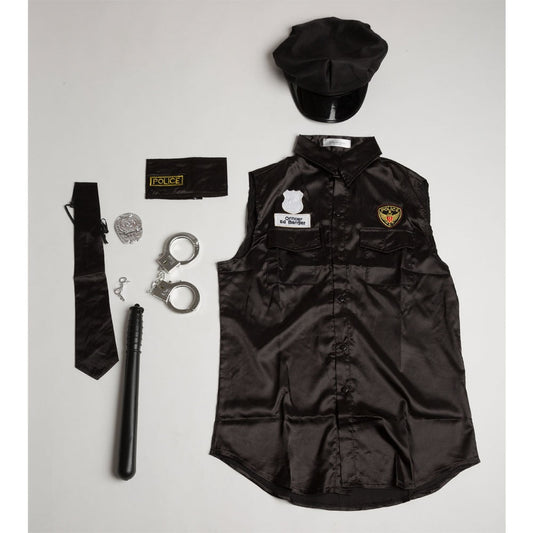 America U.S. Police Dirty Cop Officer Costume