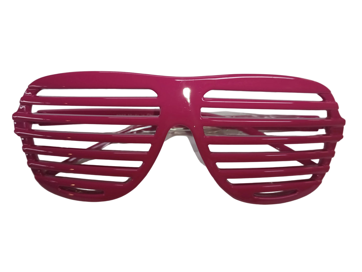 Shutter Shades Dark Pink Aviator Glasses