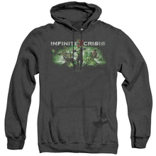 Load image into Gallery viewer, Infinite Crisis Ic Green Heather Mens Hoodie Black