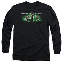 Load image into Gallery viewer, Infinite Crisis Ic Green Mens Long Sleeve Shirt Black Officially Licensed