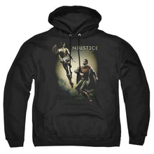 Load image into Gallery viewer, Injustice Gods Among Us Battle Of The Gods Mens Hoodie Black