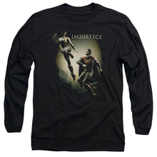 Load image into Gallery viewer, Injustice Gods Among Us Battle Of The Gods Mens Long Sleeve Shirt Black Officially Licensed