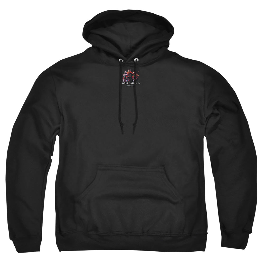Injustice Gods Among Us Bad Girls Mens Hoodie Black