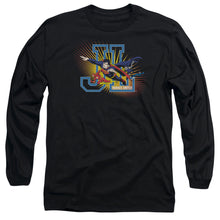 Load image into Gallery viewer, Jla Heroes United Mens Long Sleeve Shirt Black Officially Licensed