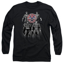 Load image into Gallery viewer, Jla Shades Of Gray Mens Long Sleeve Shirt Black Officially Licensed