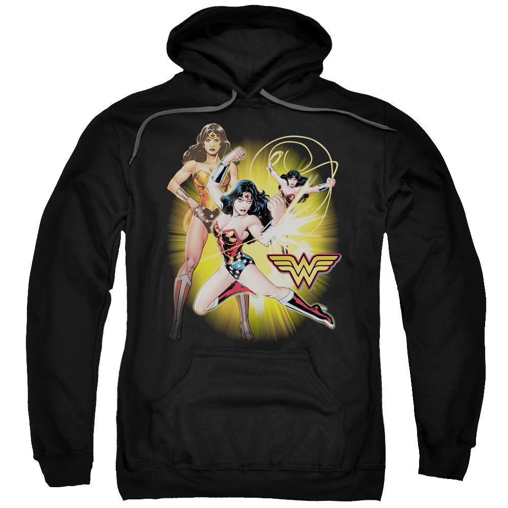 Justice League Wonder Woman Mens Hoodie Black