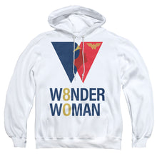 Load image into Gallery viewer, Wonder Woman Ww 80Th Logo Mens Hoodie White
