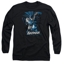 Load image into Gallery viewer, Jla Batman Blue & Gray Mens Long Sleeve Shirt Black Officially Licensed