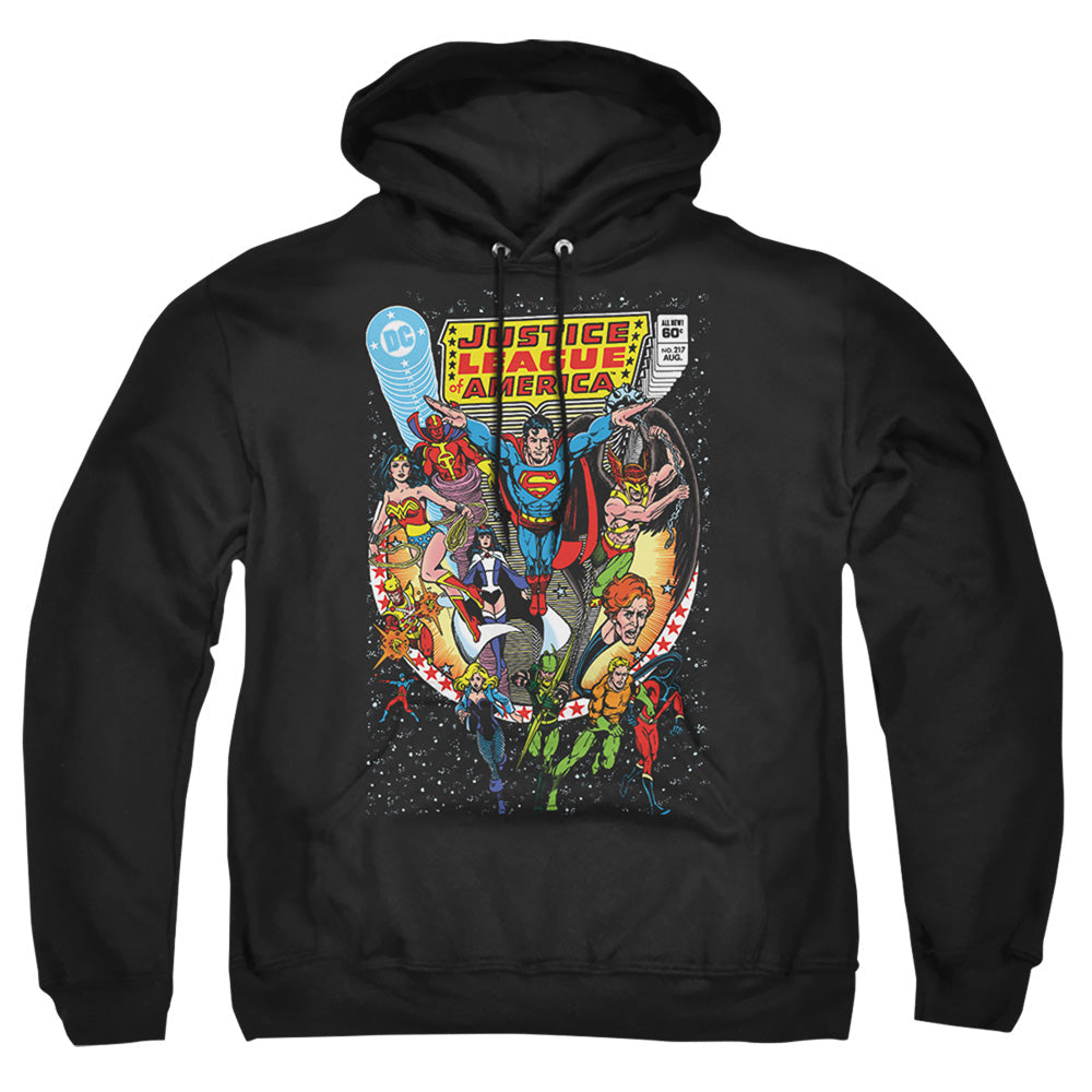 Justice League Justice League No. 217 Mens Hoodie Black