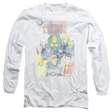 Load image into Gallery viewer, Jla Justice League #1 Cover Mens Long Sleeve Shirt White Officially Licensed