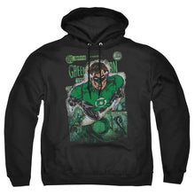 Load image into Gallery viewer, Justice League Of America Green Lantern #1 Distress Mens Hoodie Black