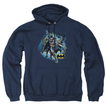 Load image into Gallery viewer, Justice League Of America Batman Collage Mens Hoodie Navy