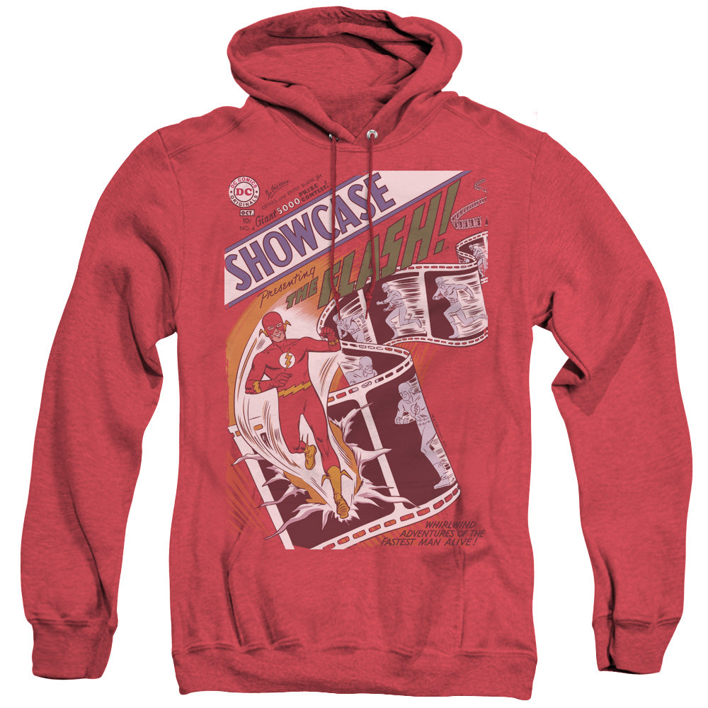 Justice League Showcase #4 Cover Heather Mens Hoodie Red