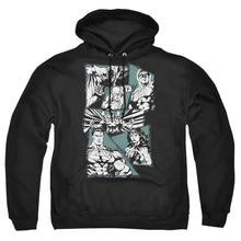 Load image into Gallery viewer, Justice League Of America A Mighty League Mens Hoodie Black