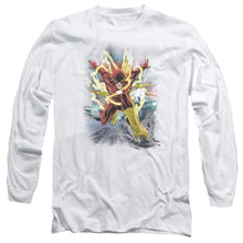 Load image into Gallery viewer, Jla Brightest Day Flash Mens Long Sleeve Shirt White Officially Licensed