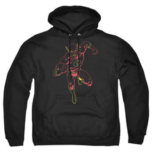 Load image into Gallery viewer, Justice League Of America Neon Flash Mens Hoodie Black