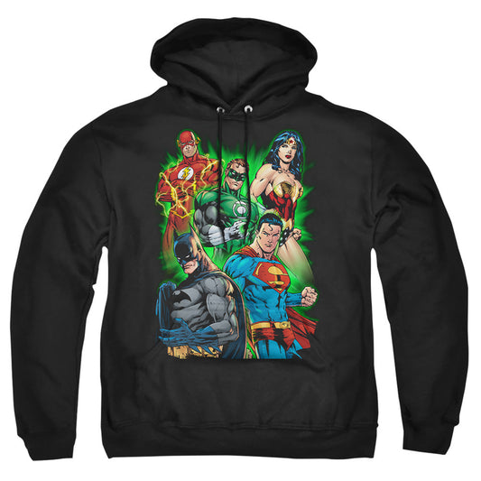 Justice League Of America Will Power Mens Hoodie Black