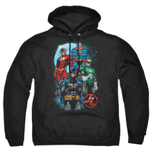 Load image into Gallery viewer, Justice League Of America The Four Mens Hoodie Black
