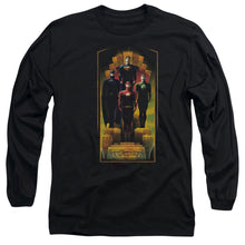 Load image into Gallery viewer, Jla Deco Mens Long Sleeve Shirt Black Officially Licensed