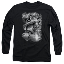 Load image into Gallery viewer, Jla Atmospheric Mens Long Sleeve Shirt Black Officially Licensed