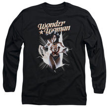 Load image into Gallery viewer, Jla Ww Break Out Mens Long Sleeve Shirt Black Officially Licensed