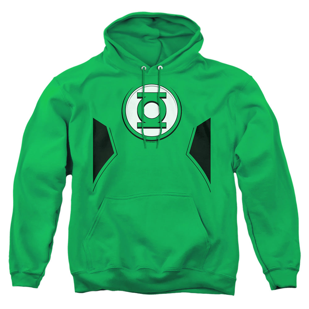 Justice League Of America New Gl Uniform Mens Hoodie Kelly Green