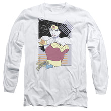 Load image into Gallery viewer, Jla Ww 80S Minimal Mens Long Sleeve Shirt White Officially Licensed