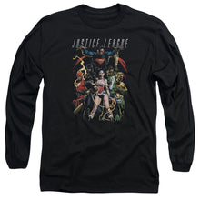 Load image into Gallery viewer, Jla Dark Days Mens Long Sleeve Shirt Black Officially Licensed