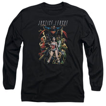 Load image into Gallery viewer, Jla Dark Days Mens Long Sleeve Shirt Black Officially Licensed